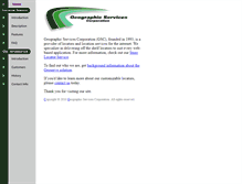 Tablet Screenshot of geoserve.com